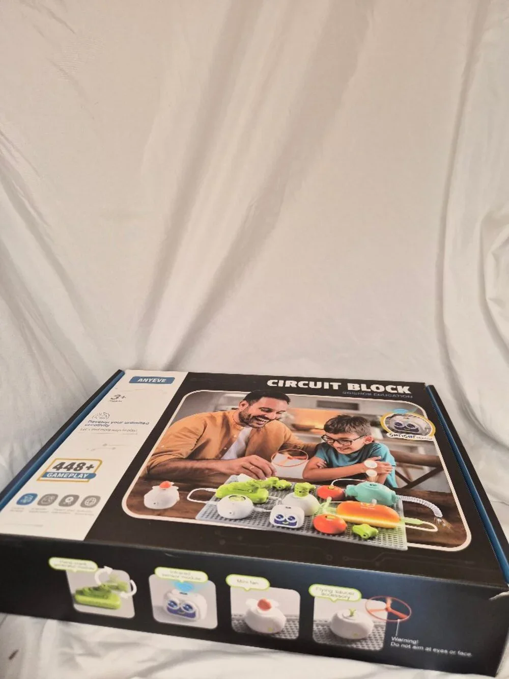 ANYEVE Circuit Block Science Education Stem Toy Set Complete Minus 1 Piece